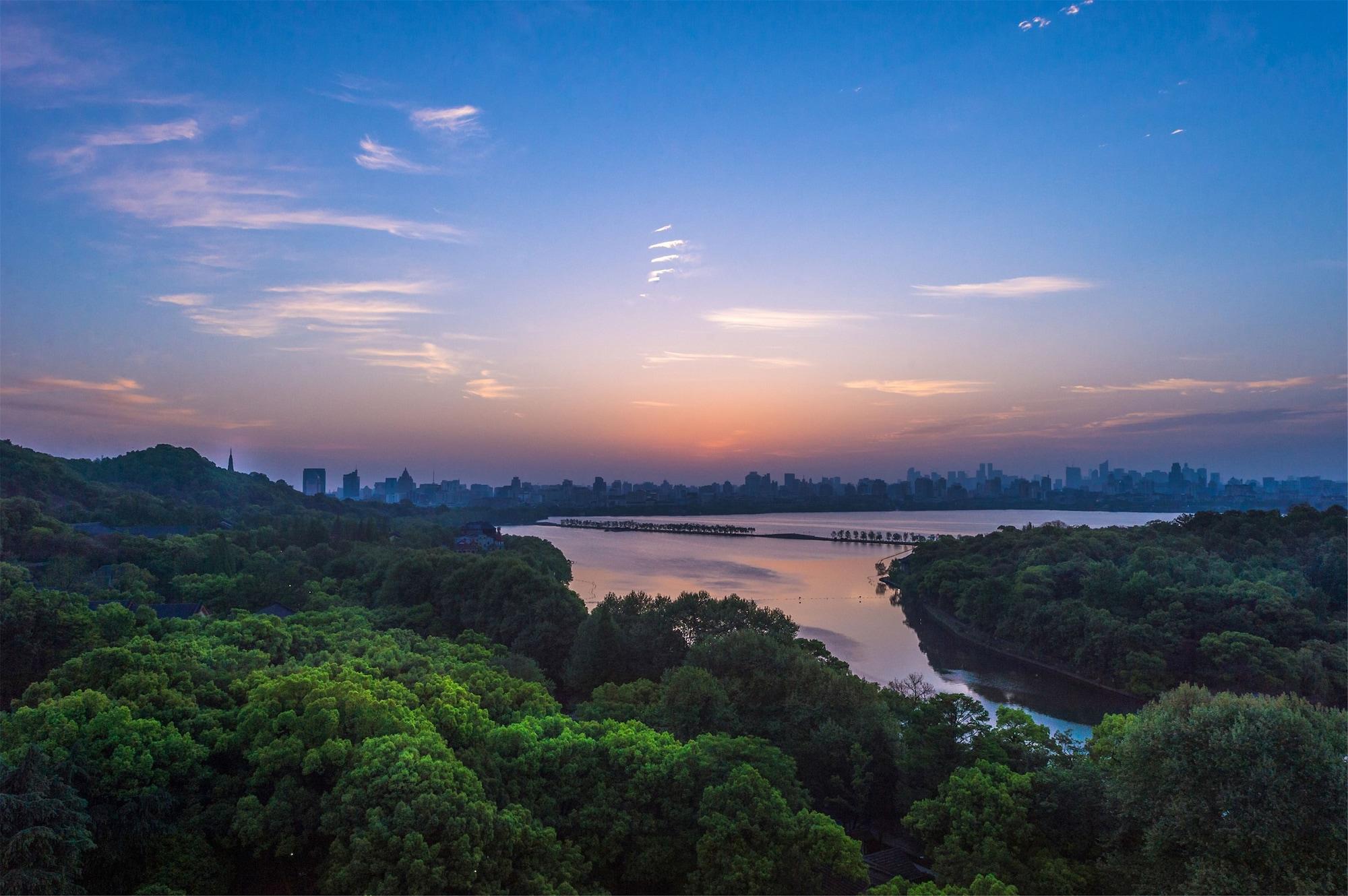 Shangri-La Hangzhou Bagian luar foto
