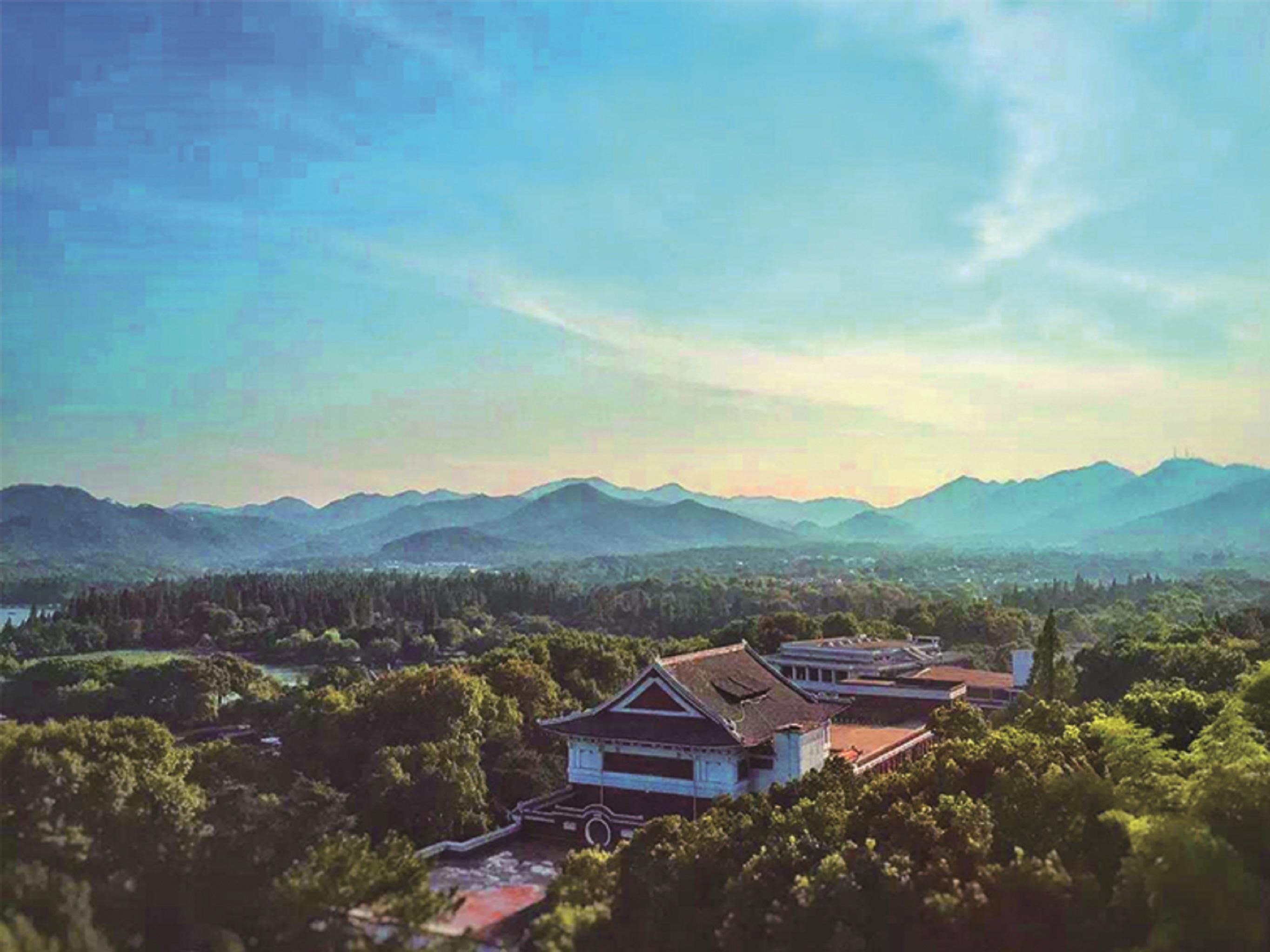 Shangri-La Hangzhou Bagian luar foto